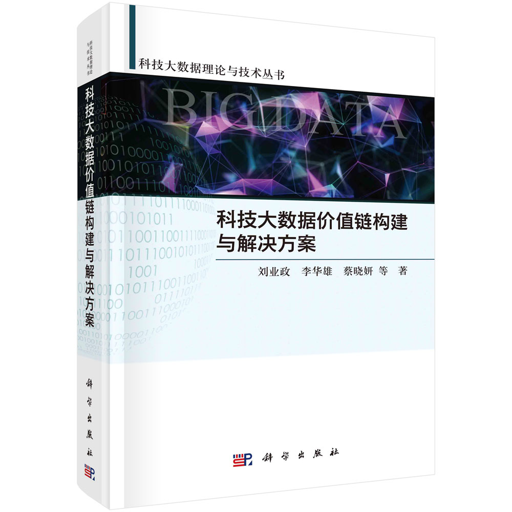 科技大数据价值链构建与解决方案/科技大数据理论与技术丛书