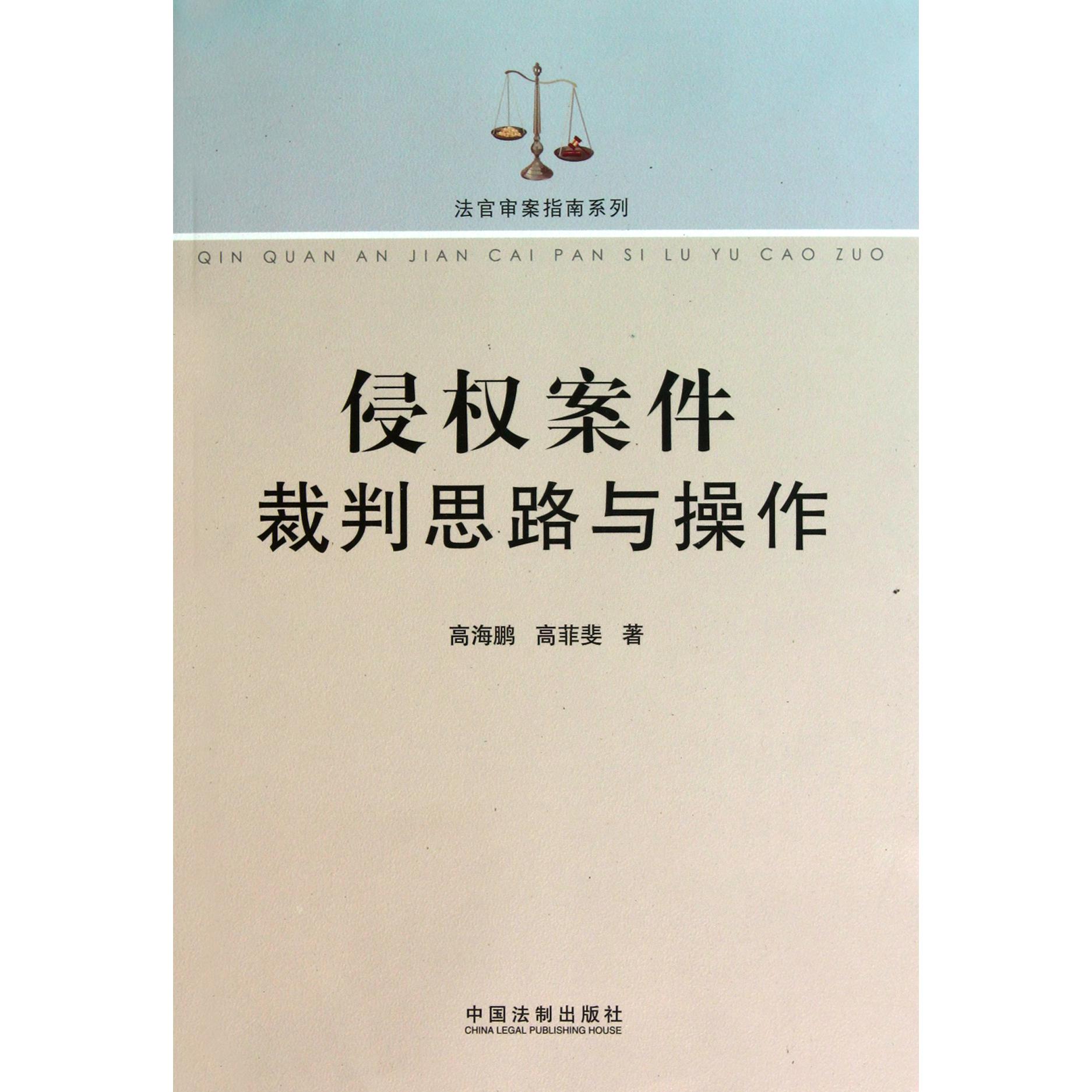 侵权案件裁判思路与操作/法官审案指南系列