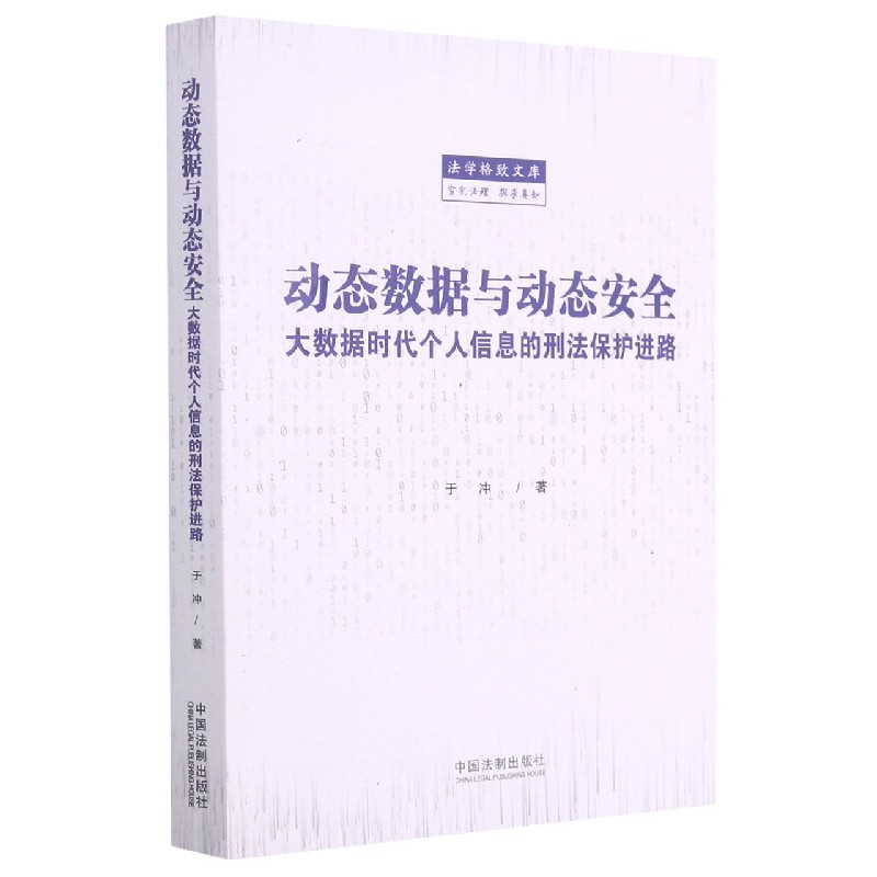 动态数据与动态安全(大数据时代个人信息的刑法保护进路)/法学格致文库