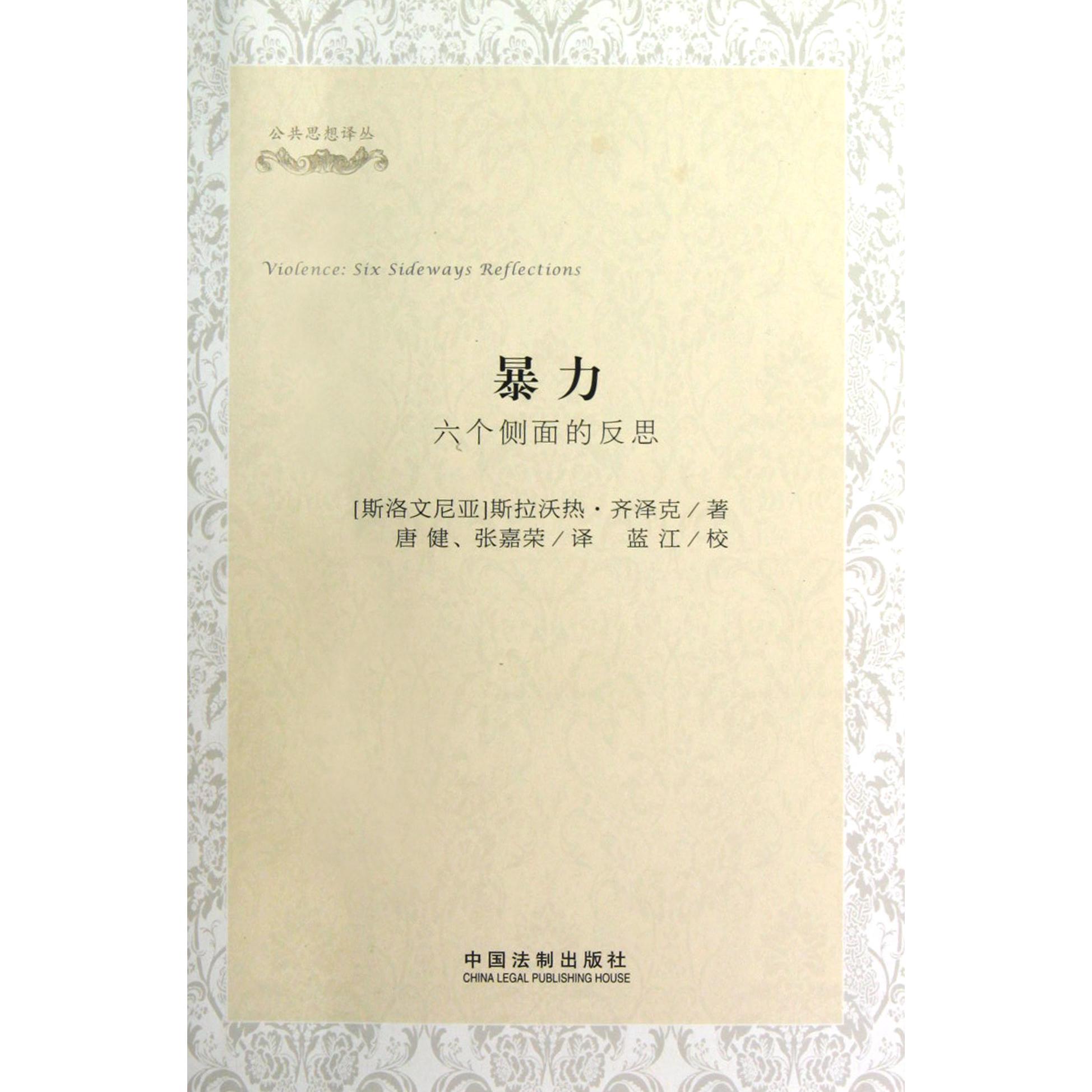 暴力（六个侧面的反思）/公共思想译丛