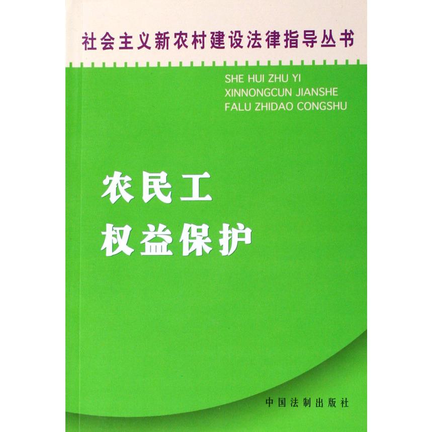 农民工权益保护/社会主义新农村建设法律指导丛书