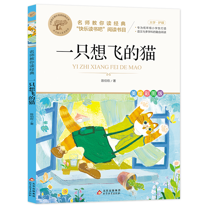 名师教你读经典《一只想飞的猫》