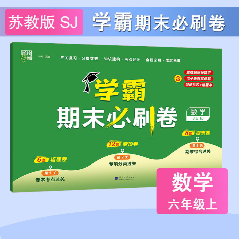 23秋学霸期末必刷卷 数学六上 苏教