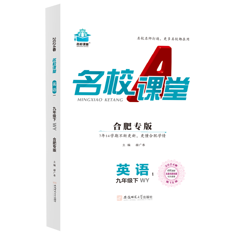 合肥专版-24春《名校课堂》九年级英语（外研）