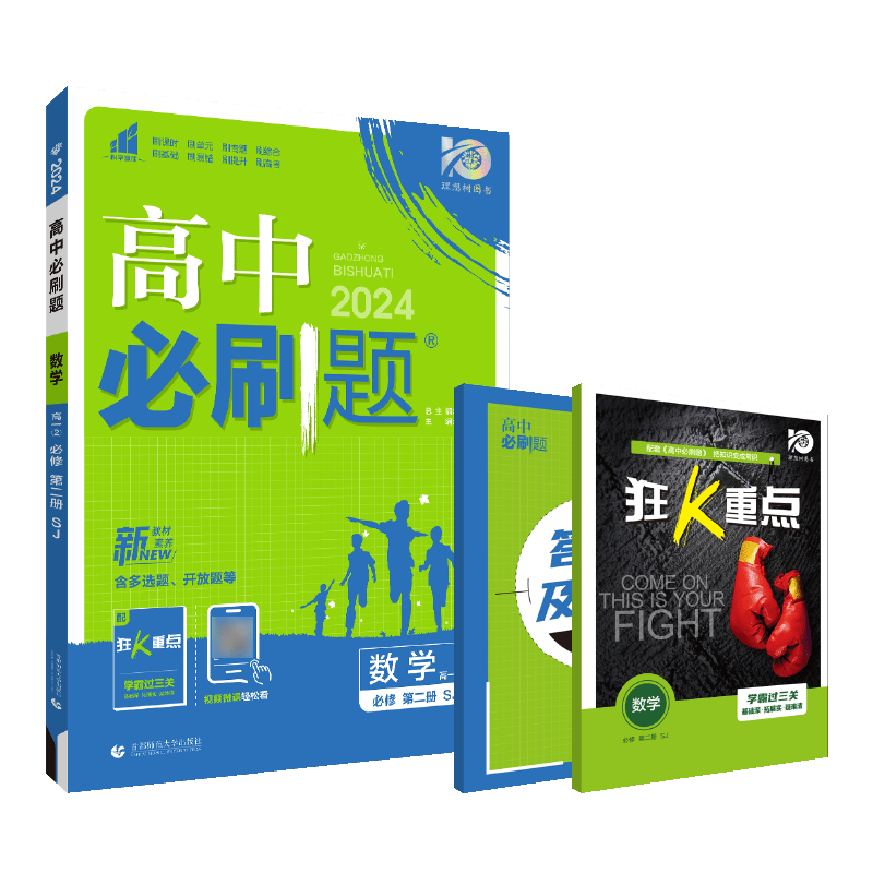 2024春高中必刷题 数学 必修 第二册 SJ