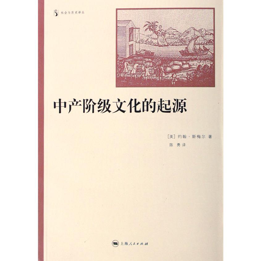 中产阶级文化的起源/社会与历史译丛