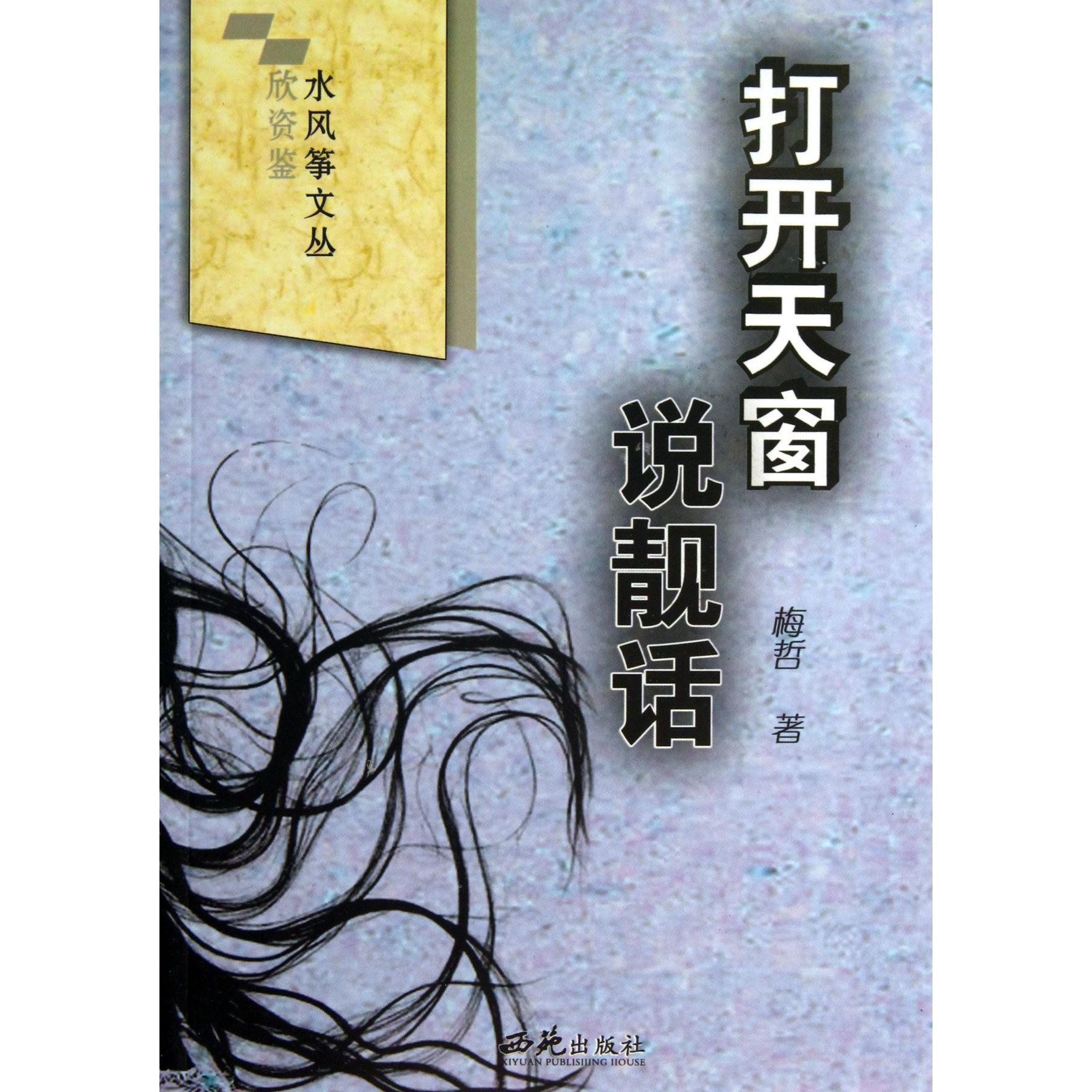 打开天窗说靓话/欣资鉴水风筝文丛