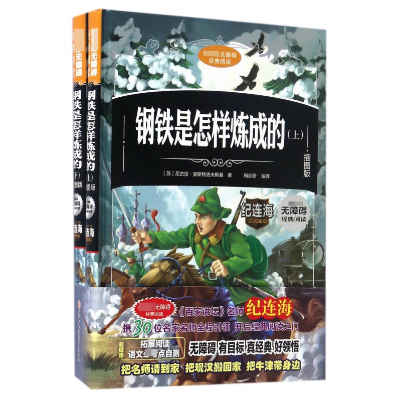 钢铁是怎样炼成的(插图版上下)(精)无障碍经典阅读
