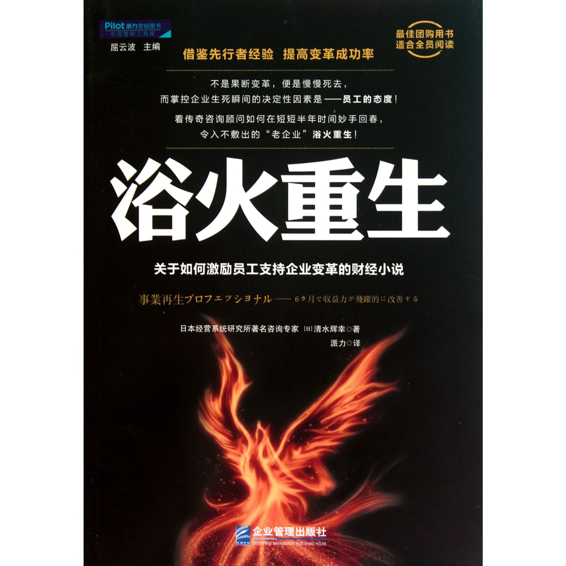 浴火重生（关于如何激励员工支持企业变革的财经小说）/Pilot派力营销图书中国营销工具库