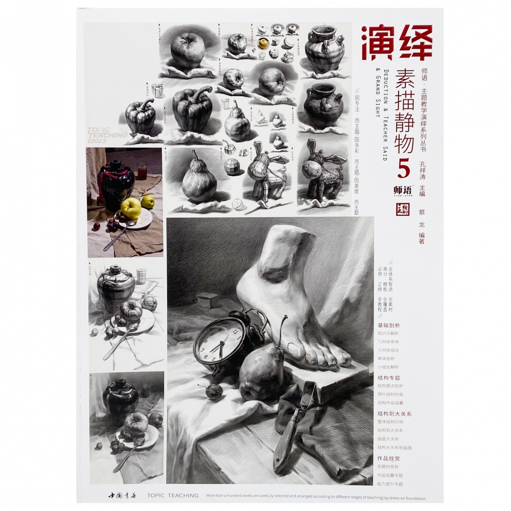 师语主题教学演绎系列丛书演绎素描静物5