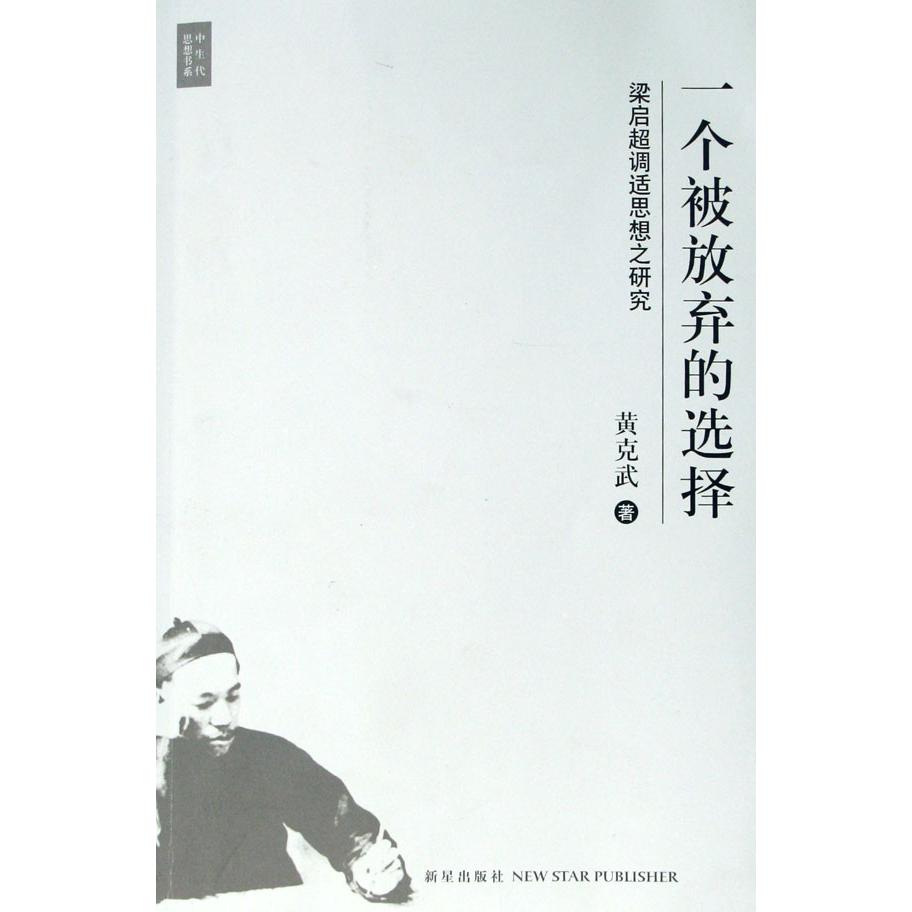 一个被放弃的选择（梁启超调适思想之研究）/中生代思想书系