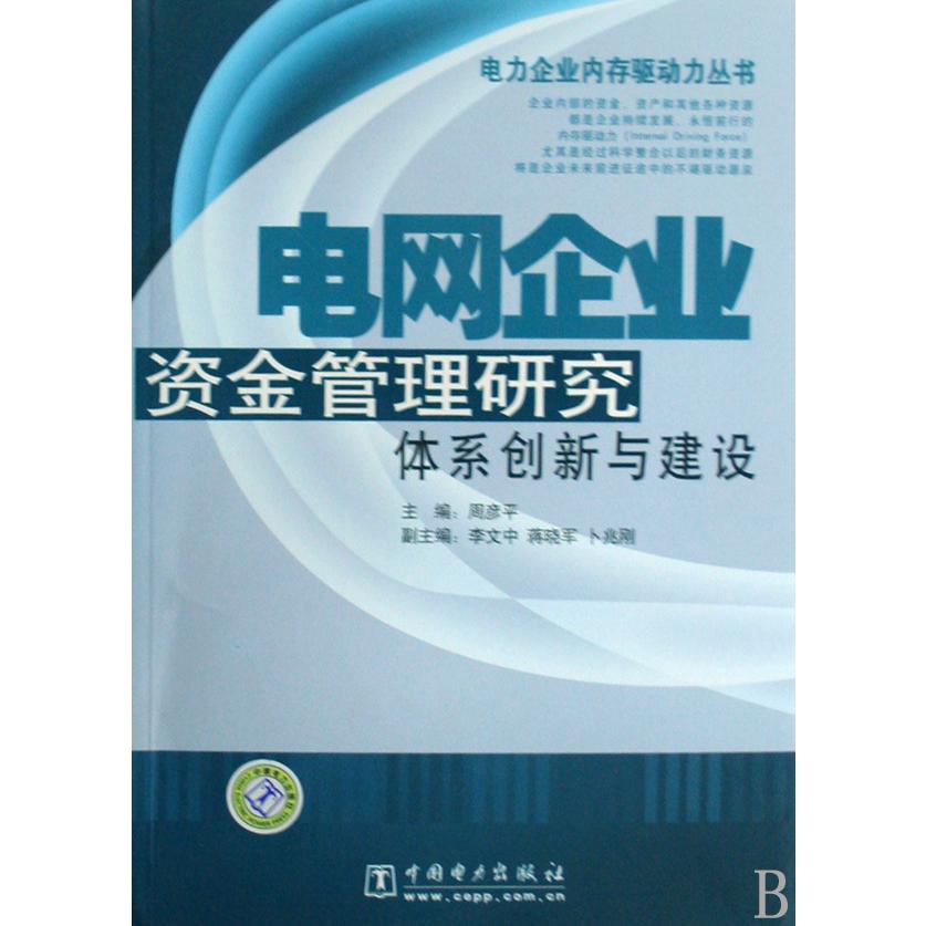 电网企业资金管理研究体系创新与建设/电力企业内存驱动力丛书