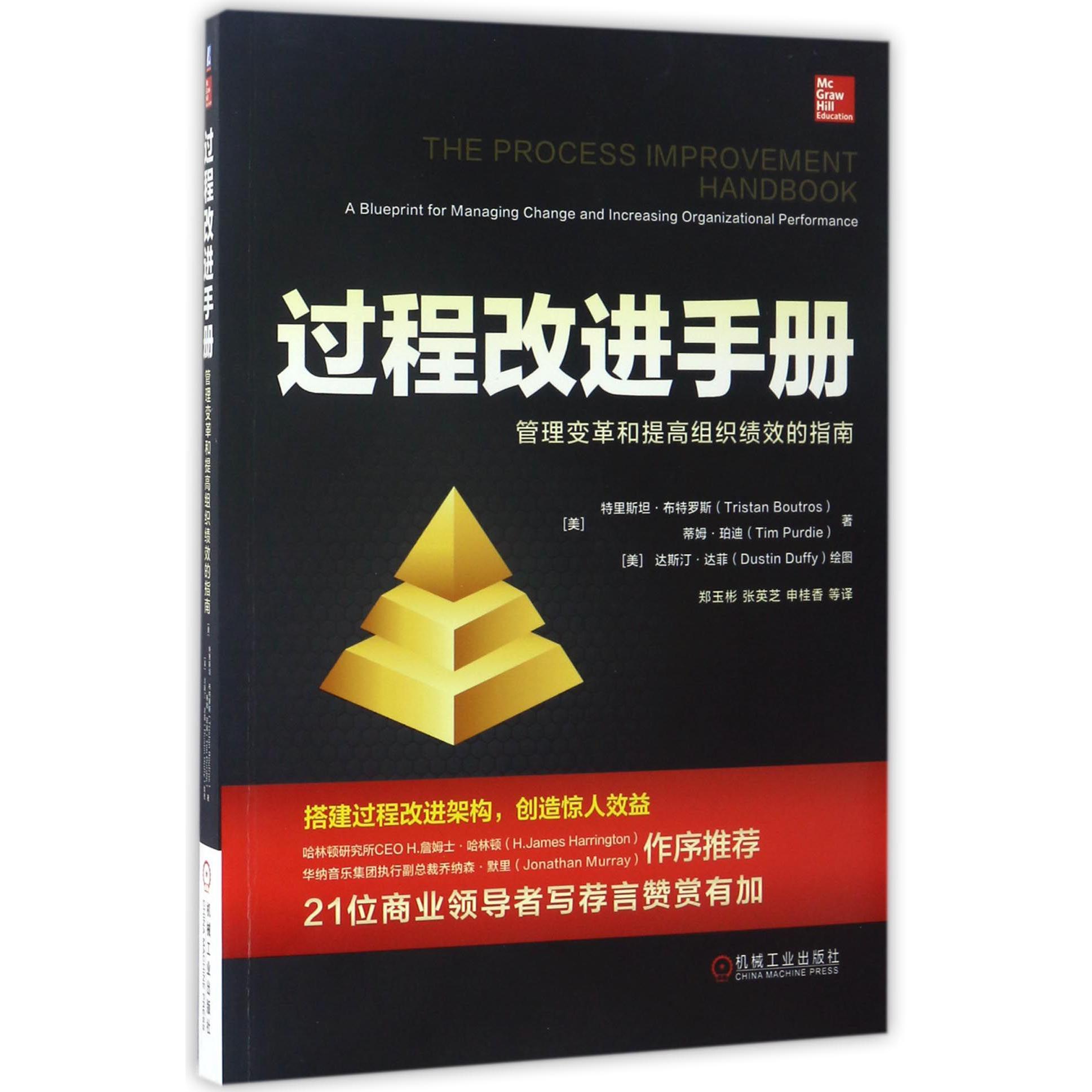 过程改进手册(管理变革和提高组织绩效的指南)