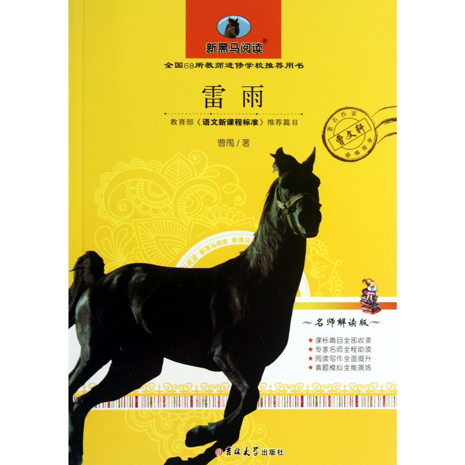 雷雨(名师解读版)/新黑马阅读
