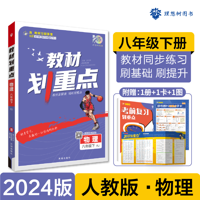 2024春初中教材划重点 物理八年级下 RJ