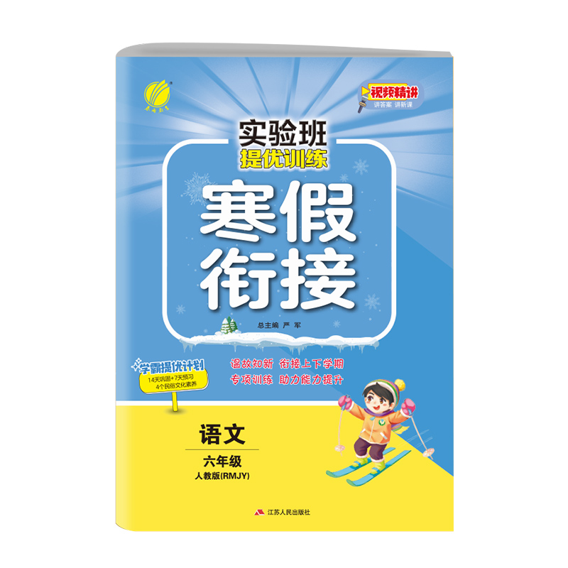 实验班提优训练寒假衔接版 六年级语文 人教版 2024年新版