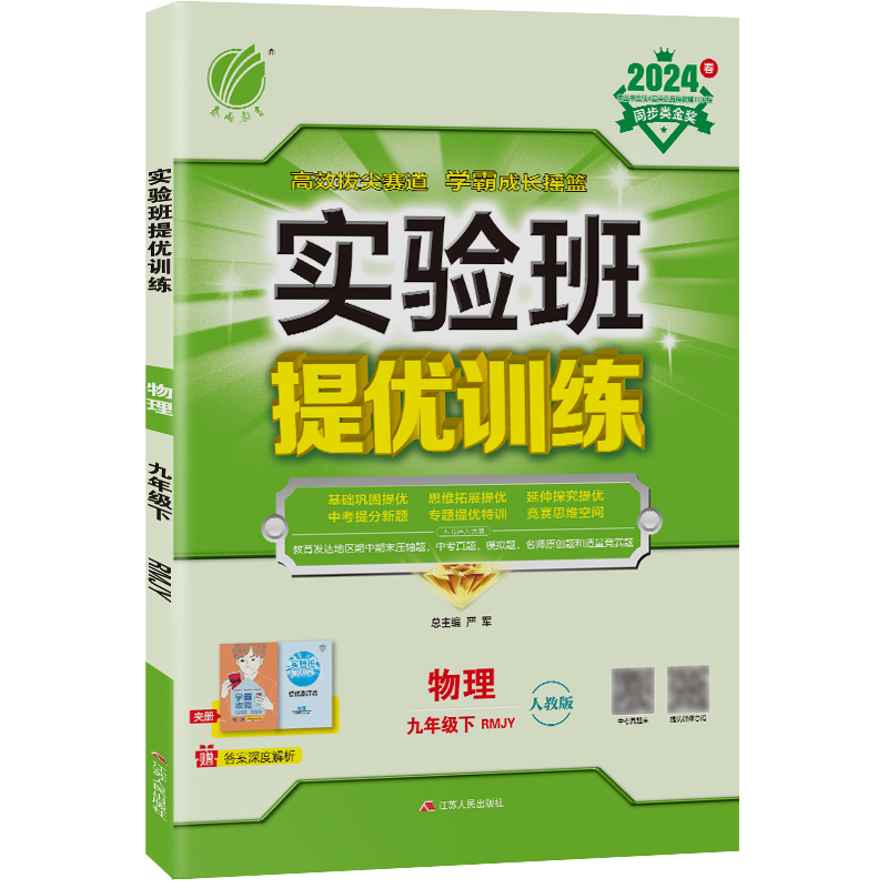 实验班提优训练 九年级物理(下) 人教版 2024年春新版