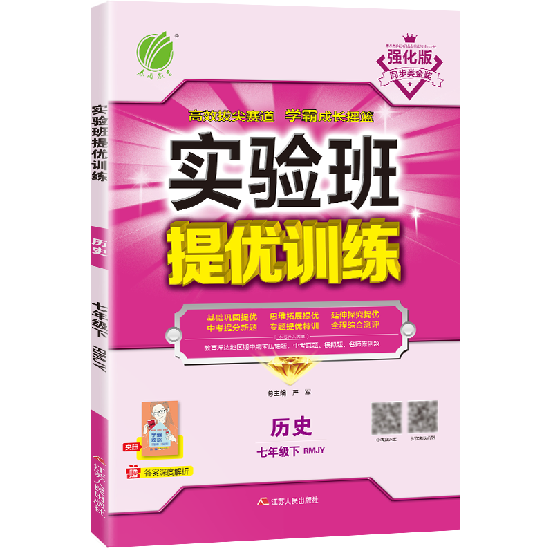 实验班提优训练 七年级历史(下) 人教版2024年春新版