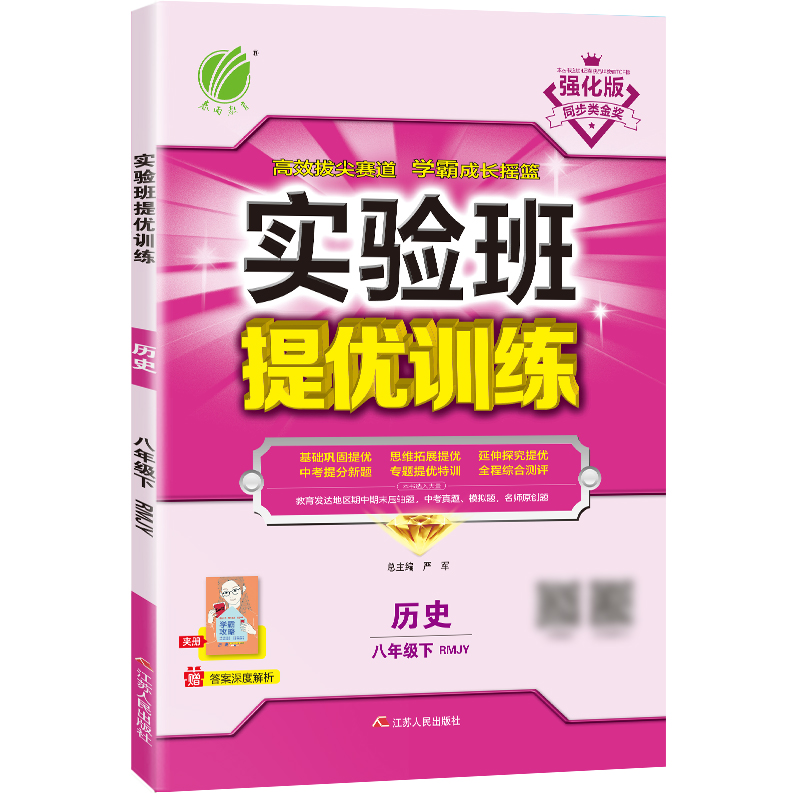 实验班提优训练 八年级 历史 下 人教版 2024年春新版