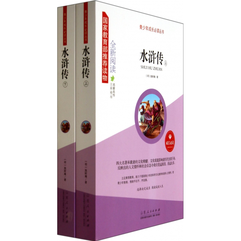 水浒传(上下)/青少年成长必读丛书