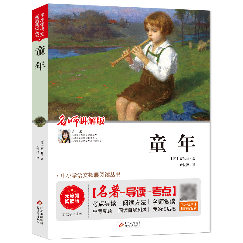 童年(名师讲解版无障碍阅读版)/中小学语文拓展阅读丛书