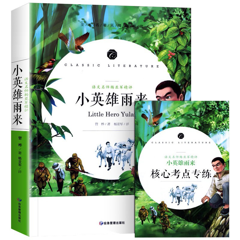 小英雄雨来(语文名师杨亚军精评全本名著无障碍阅读)/语文教材配套阅读书系