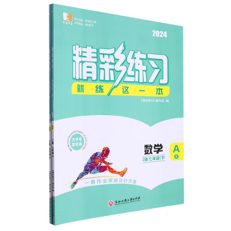 数学（7下Z版2024共2册）/精彩练习就练这一本