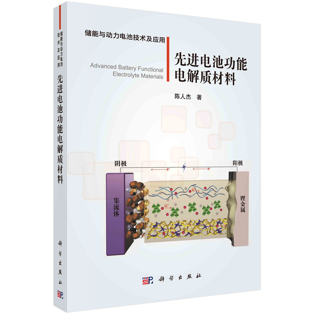 先进电池功能电解质材料/储能与动力电池技术及应用
