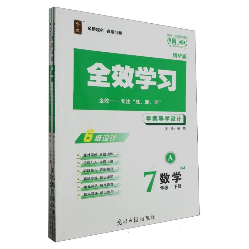 数学（7下RJ精华版共2册）/全效学习