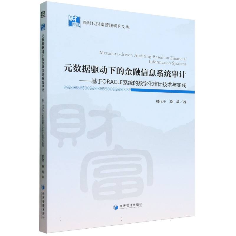 元数据驱动下的金融信息系统审计——基于ORACLE系统的数字化审计技术与实践