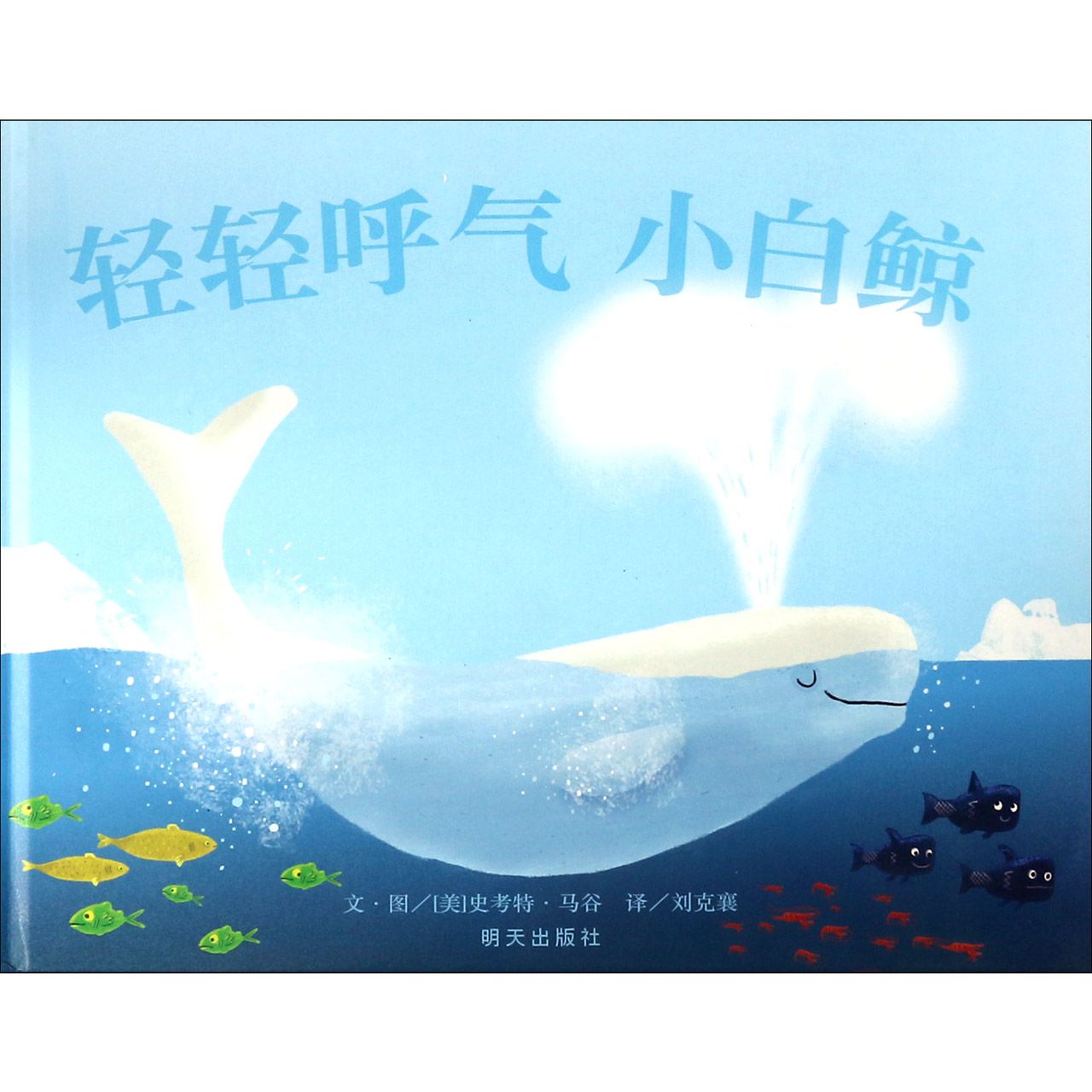 轻轻呼气小白鲸(精)