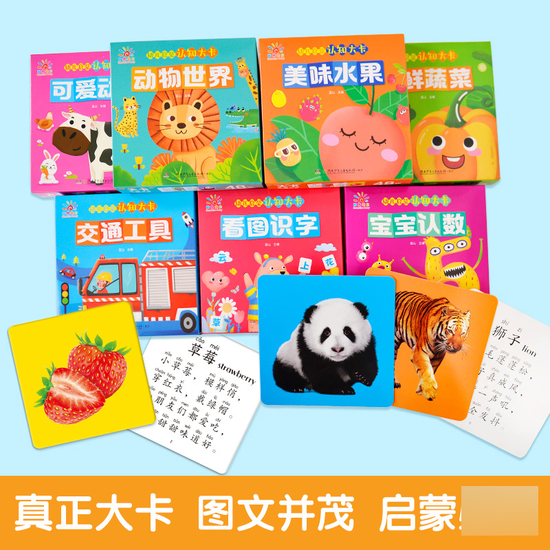幼儿启蒙认知大卡·宝宝认数
