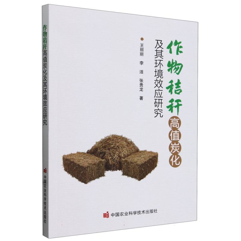 作物秸秆高值炭化及其环境效应研究