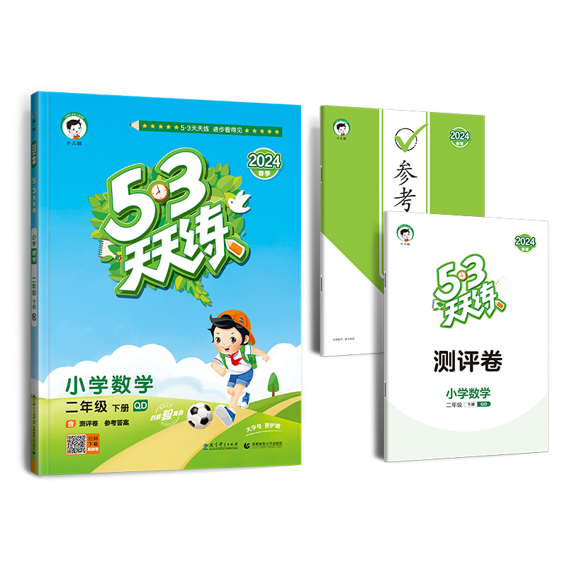 2024版《5.3》天天练二年级下册  数学（青岛版QD）
