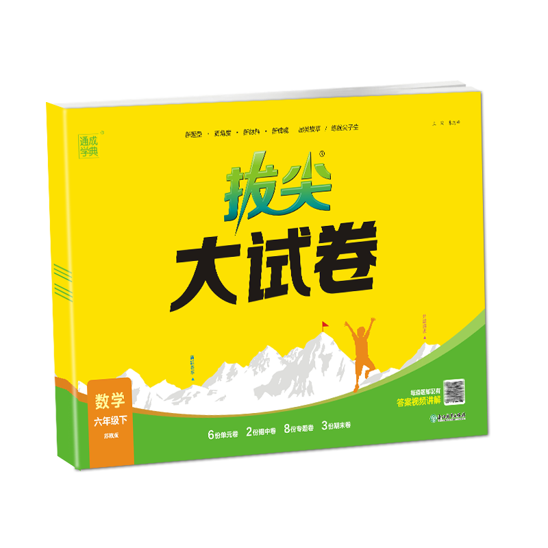 24春小学拔尖大试卷数学6下 苏教