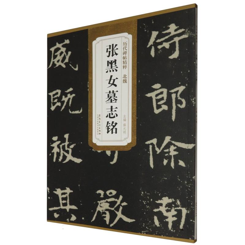 历代碑帖精粹·北魏 张黑女墓志铭