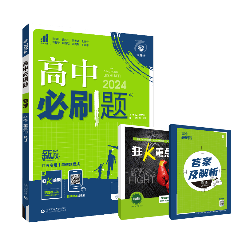 2024春高中必刷题 物理 必修 第三册 RJ 江苏专用