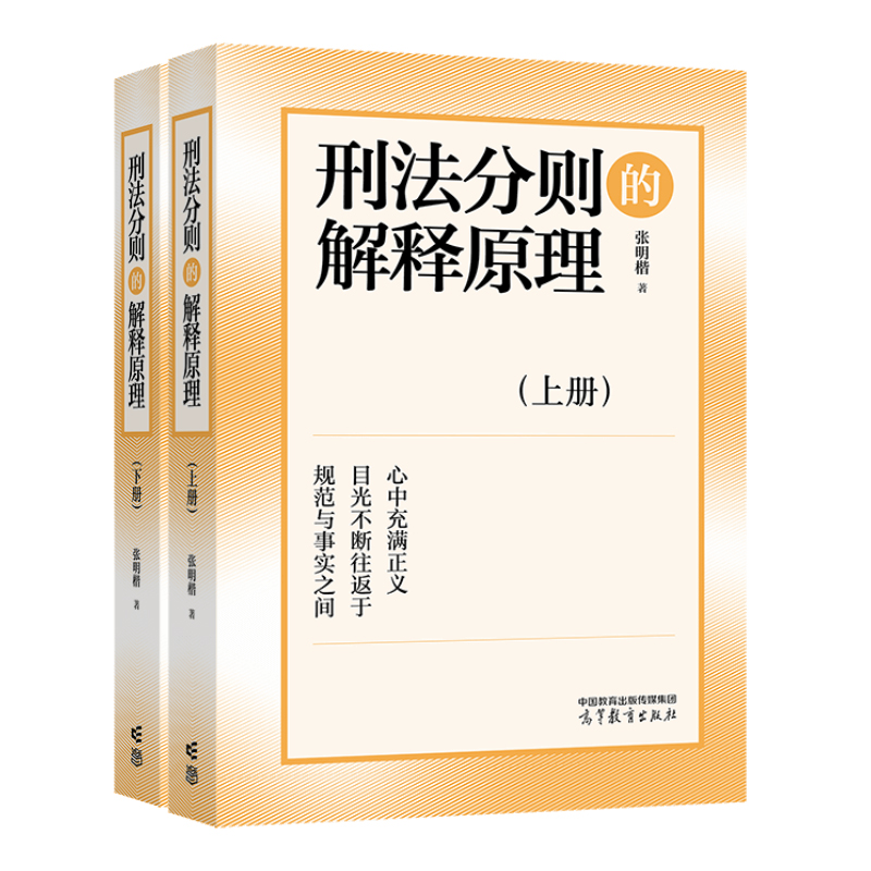 刑法分则的解释原理 上下册