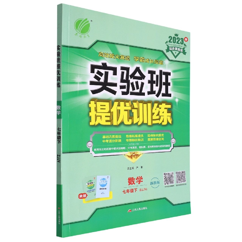 实验班提优训练 七年级数学(下) 浙教版 2023年春新版