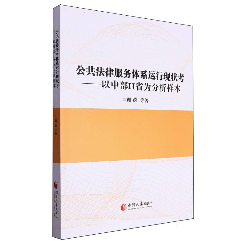 公共法律服务体系运行现状考--以中部H省为分析样本