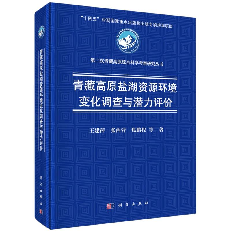 青藏高原盐湖资源环境变化调查与潜力评价/第二次青藏高原综合科学考察研究丛书