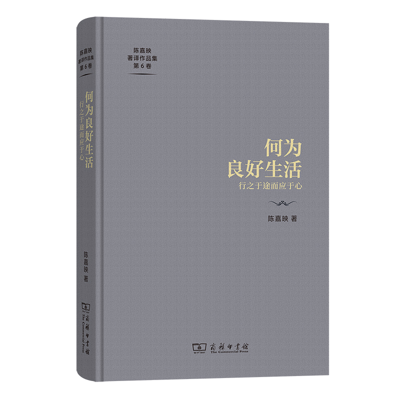 何为良好生活:行之于途而应于心(精)/陈嘉映著译作品集第6卷