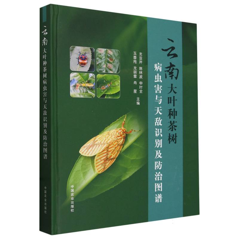 云南大叶种茶树病虫害与天敌识别及防治图谱