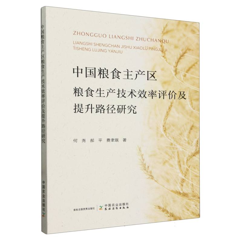 中国粮食主产区粮食生产技术效率评价及提升路径研究