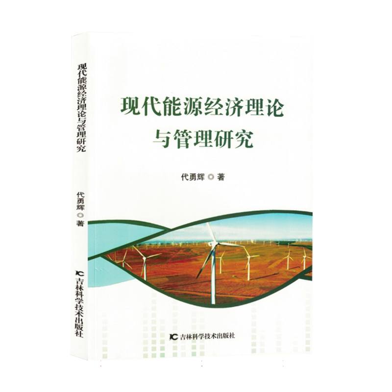 现代能源经济理论与管理研究