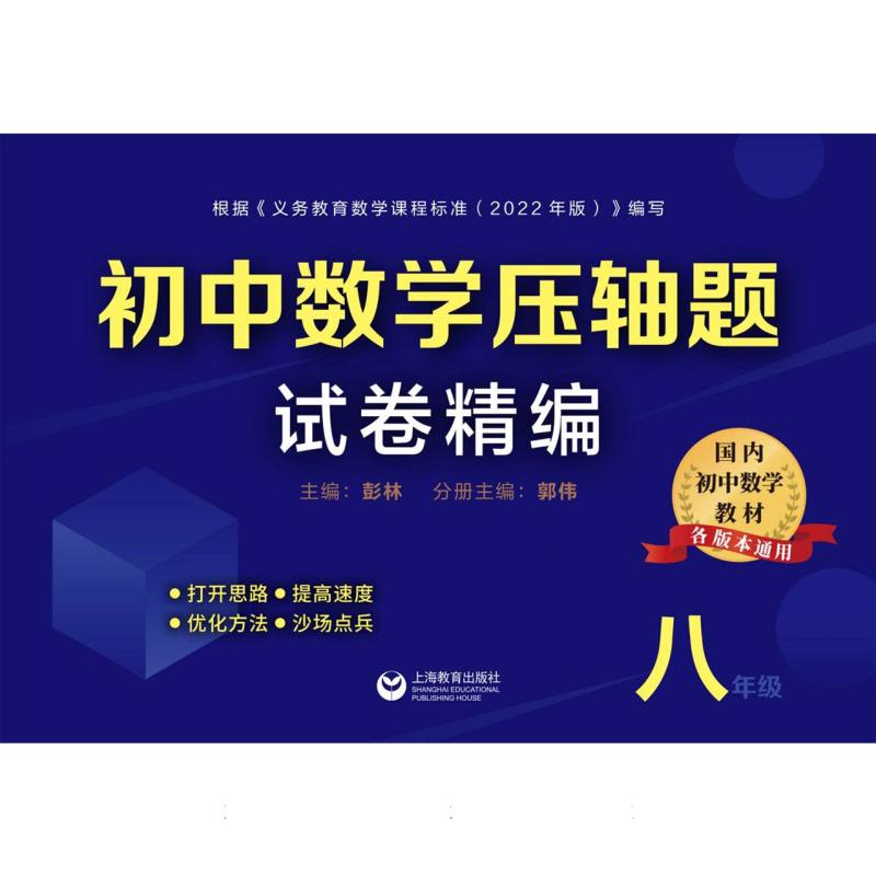 初中数学压轴题试卷精编（八年级）