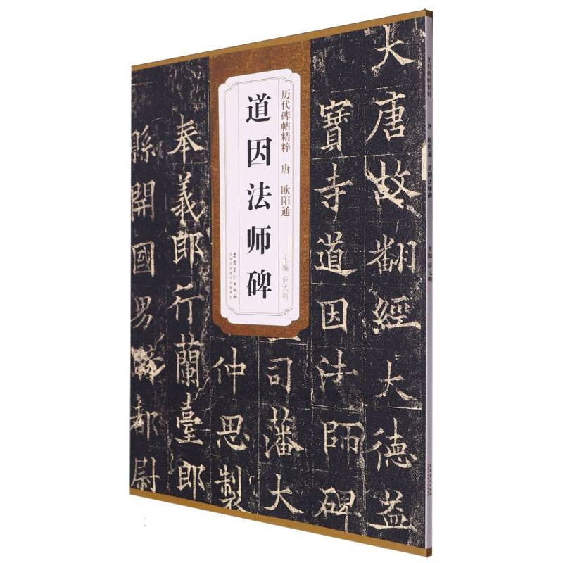 历代碑帖精粹·唐 欧阳通 道因法师碑