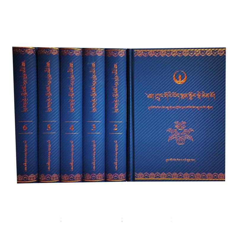中国藏医药方剂大全（共6册）（藏文版）