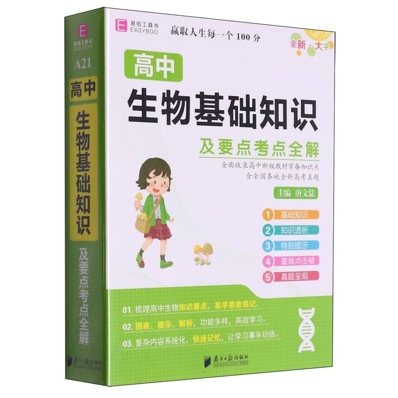 高中生物基础知识及要点考点全解