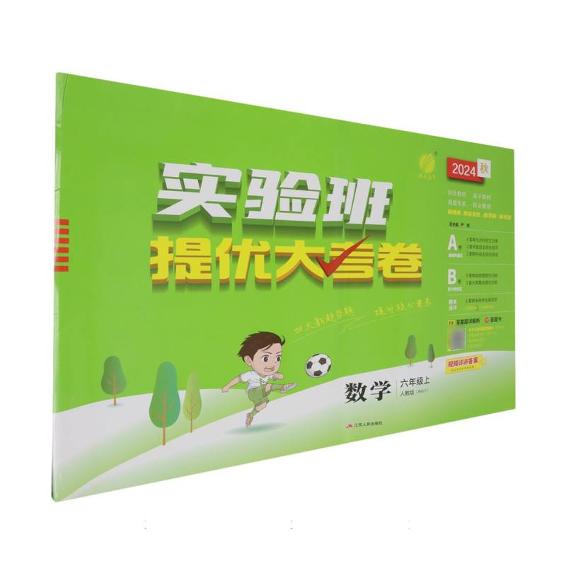 数学（6上人教版RMJY2024秋）/实验班提优大考卷